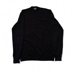 Black APC cotton sweater MEN SIZE‎ L